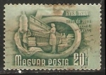 Stamps Hungary -  Industria textil