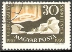 Stamps Hungary -  Iceberg, pinguino y luz polar