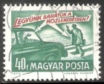 Stamps Hungary -  Saludando un amigo