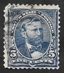 Sellos de America - Estados Unidos -  125 - U. Grant