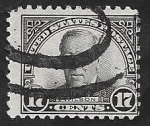 Stamps United States -  258 - W. Wilson