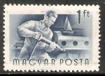 Stamps Hungary -  Construccion naval