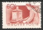 Stamps Hungary -  Cartero