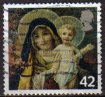 Stamps United Kingdom -  Gran Bretaña 2005 Scott2327 Sello Navidad Europa usado Great Britain