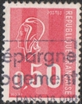 Stamps France -  Republique Française (rayas)