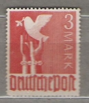 Stamps Germany -  1947 Dove of Peace Zona de Ocupación Aliada Conjunta**