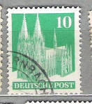 Sellos de Europa - Alemania -  1948 German Buildings III