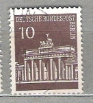 Sellos de Europa - Alemania -  1965 Serie básica. Puerta de Branbemburgo. BERLIN