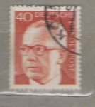 Stamps Germany -  1970 Serie básica. Gustav Heinemann, 1899-1976. Tercer presidente.