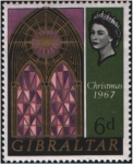Sellos del Mundo : Europe : Gibraltar : Navidad'67