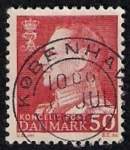Sellos de Europa - Dinamarca -  Rey Frederik IX