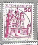 Stamps Germany -   1977 Castillos y palacios. 2 C.