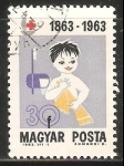 Stamps Hungary -  Niño con toalla y cepillo de dientes