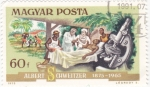 Sellos de Europa - Hungr�a -  ALBERT SCHWEITZER-MÉDICO MISIONERO