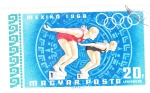 Stamps Hungary -  OLIMPIADA DE MÉXICO`68
