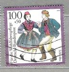 Stamps Germany -  1993 Trajes regionales.**