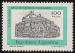 Stamps : America : Argentina :  Teatro Colón, Buenos Aires