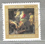 Sellos de Europa - B�lgica -  2004 Merry Christmas - Joint Issue with Germany. Self-Adhesive Stamps