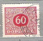 Sellos de Europa - Checoslovaquia -  1928 Figure of Value