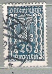 Stamps Austria -  1922 The Republic of Austria