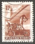 Stamps Hungary -  Correo aereo