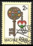 Stamps Hungary -  Dia muldial del turismo