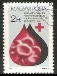 Stamps Hungary -  Congreso mundial hematologico de Budapest