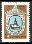Stamps Hungary -  Centenario de la prensa de Athenas