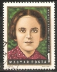 Stamps Hungary -  Flóra Martos (1897-1938)