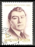 Stamps Hungary -  Béla Szántó