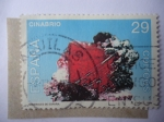 Stamps Spain -  Ed:3283 - Minerales de España.Cinabrio.