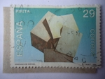 Stamps Spain -  Ed:3285 - Minerales de España-Pirita.