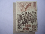 Sellos de Europa - Espa�a -  Ed:2520 - Eureopa (CEPT)-Correo de Gabinete y Postillón.