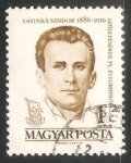 Stamps Hungary -  Sándor Latinka (1886-1919) 