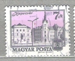Sellos de Europa - Hungra -  1973 Serie básica. Ciudades
