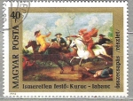 Stamps Hungary -  1976 Pintura. III Centenario del nacimiento del Rey Rakoczi II.
