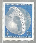 Sellos de America - Chile -  1964 Alianza por el progreso y homrnaje a J. F. Kennedy. Aéreo
