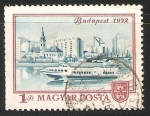 Sellos de Europa - Hungr�a -  Vista de Budapest 1972