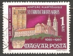 Stamps Hungary -   Abadía de Tihany