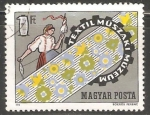 Stamps Hungary -  Museo de técnicas  alta costura