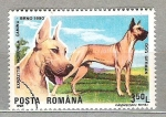 Sellos de Europa - Rumania -  1990 International Dog Show, Brno