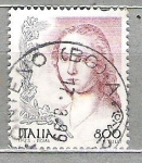 Stamps Italy -  1998 The Woman in the Art