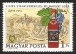 Stamps Hungary -  Vinos regionales hungaros