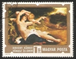 Sellos de Europa - Hungr�a -  Venus and Cupid by Brocky
