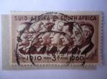 Stamps South Africa -  50 Aniversario de la Unión Sudaafricana - 1910-1960