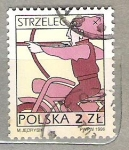 Sellos de Europa - Polonia -  1996 Signos de zodiaco
