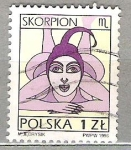Sellos de Europa - Polonia -  1996 Signos de zodiaco