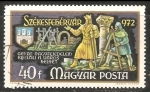 Stamps Hungary -  Géza de Hungría