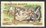 Stamps Hungary -  Dr. Schweitzer con un paciente