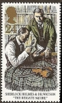 Sellos de Europa - Reino Unido -  Literatura - Sherlock Holmes y el  Dr. Watson - El hidalgo de Reigate